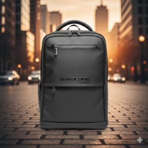 SHADLONG 15.6-Inch Laptop Backpack, Waterproof USB Anti-Theft Black SL-1042B