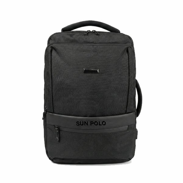 Premium Black Laptop Backpack