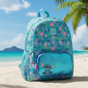 Classic Backpack – Kids School Bag with 15-Inch Laptop Compartment, 3 Zipped Compartments & Bottle Holders
