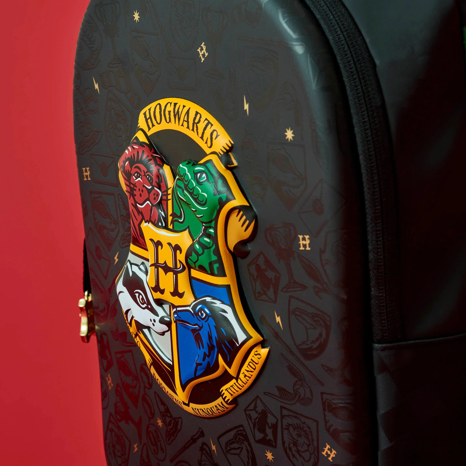 Hard Shell Backpack – 15 Inch Laptop School Bag with Dual Compartments & Bottle Holders - Image 6