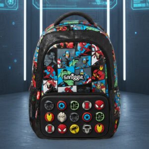 3D Embossed Backpack 16” Premium Kids School Bag with 15-Inch Laptop Compartmet