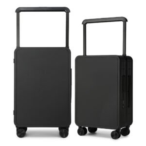 Hard Shell Suitcase – Carry On & Checked Spinner Trolley with TSA Lock and Telescopic Handle - 20” 24” Luggage Set _ 2301