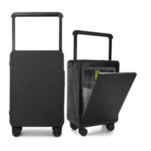 20" & 24" Hard Shell Trolley Luggage Set with Front Laptop Compartment – Spinner Suitcases _ 2306