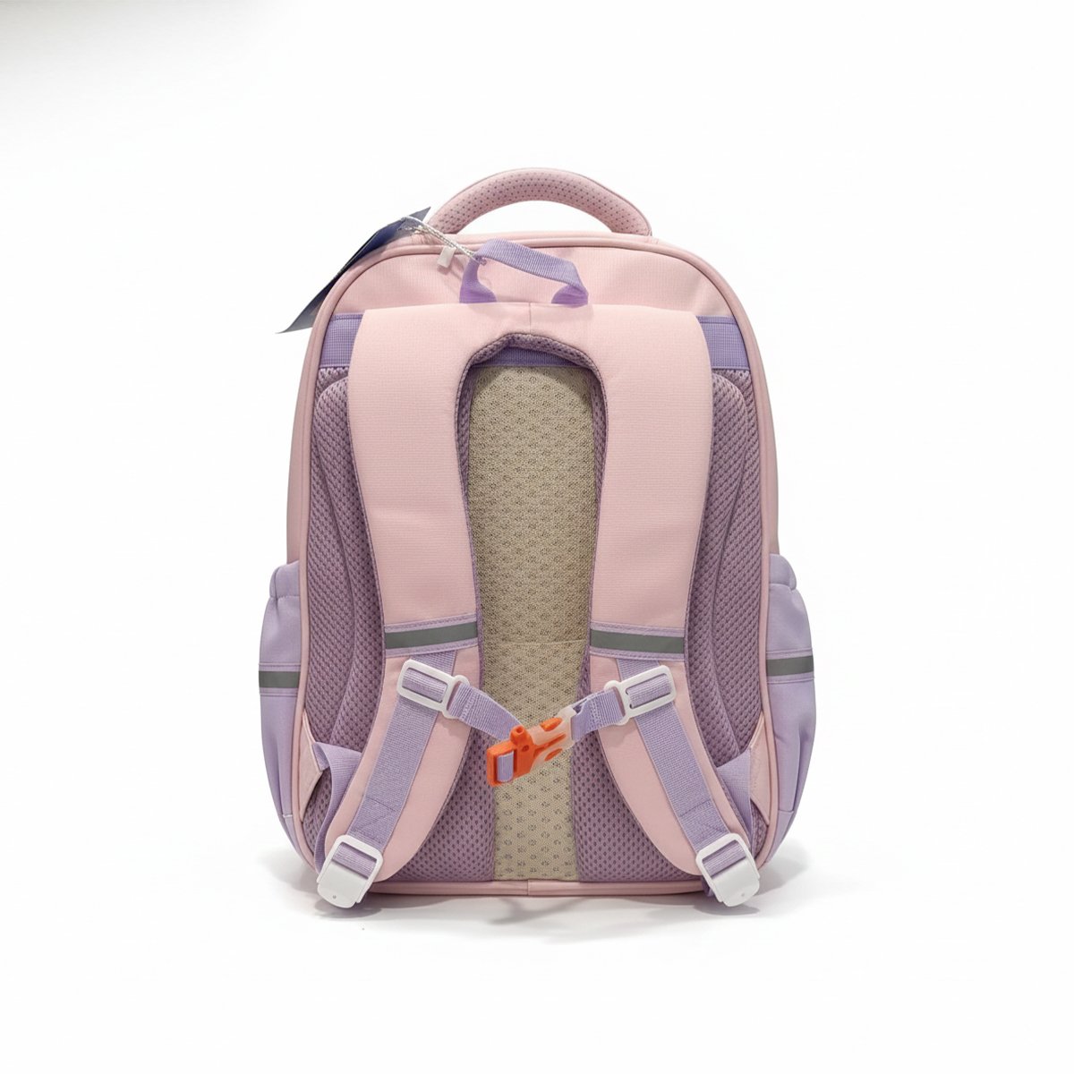 Girls Pink & Purple School Backpack – Lightweight Multi-Compartment Kids Bookbag for Elementary & Kindergarten Students - Image 2