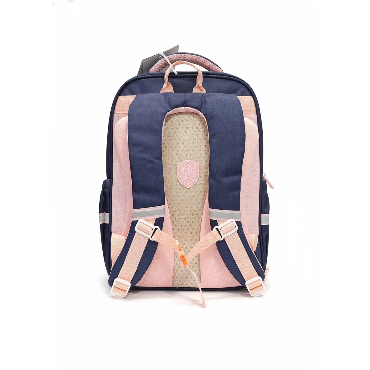 Girls School Backpack Navy Pink – Cute Elementary Bookbag with Multi Pockets, Lightweight Kids Backpack for Kindergarten & Primary School - Image 3